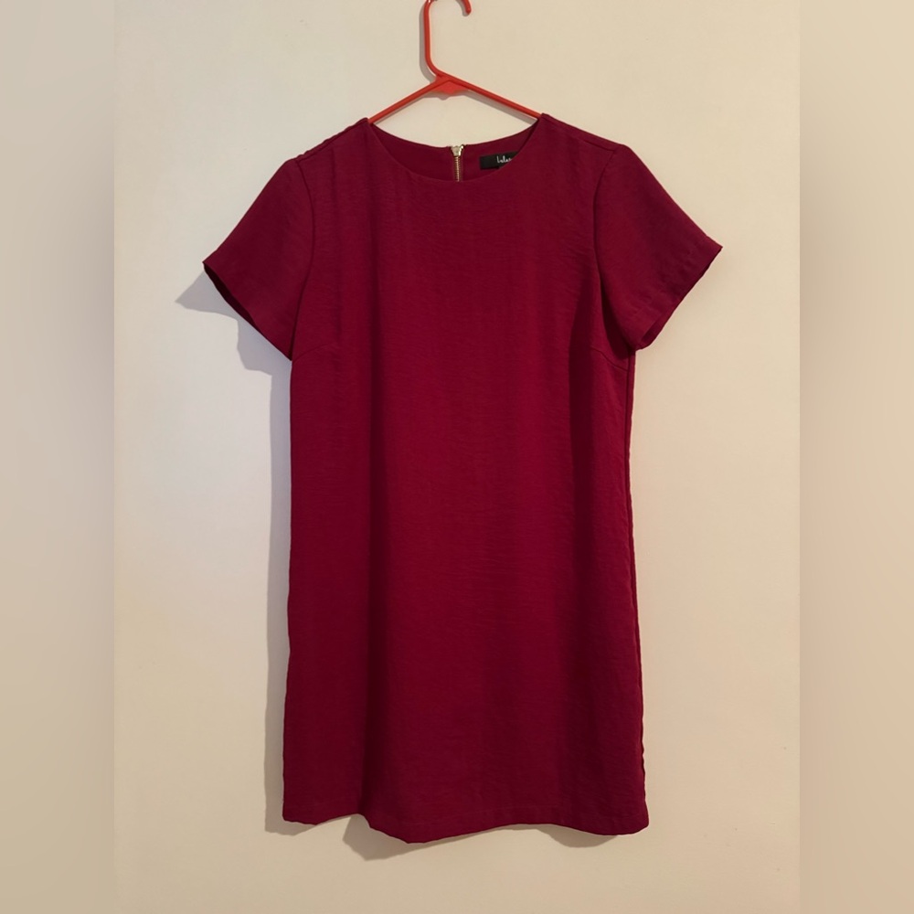 Lulu's Vibrant Red Dress